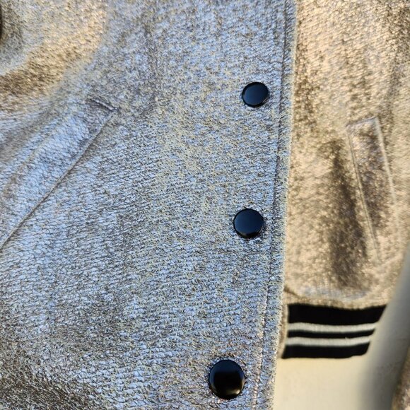 R13 Shrunken Metallic Roadie Jacket - Picture 5 of 8